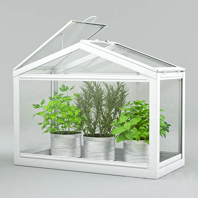 IKEA Greenhouse 3D Model