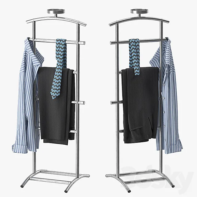 Ikea Grundtal Valet stand 3D Model