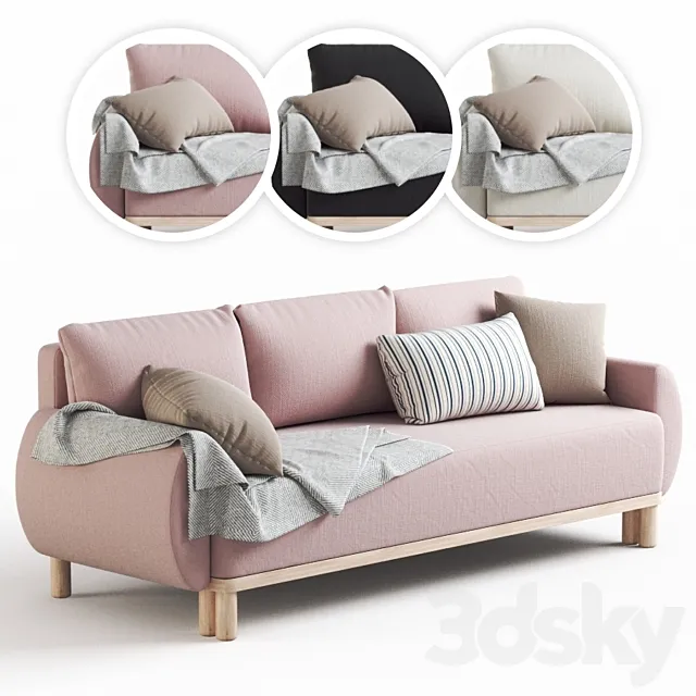 IKEA GRUNNARP Sofa 3DModel
