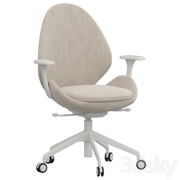 Ikea HATTEFJALL office chair 3D Model Free