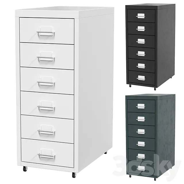 Ikea-Helmer 3D Model