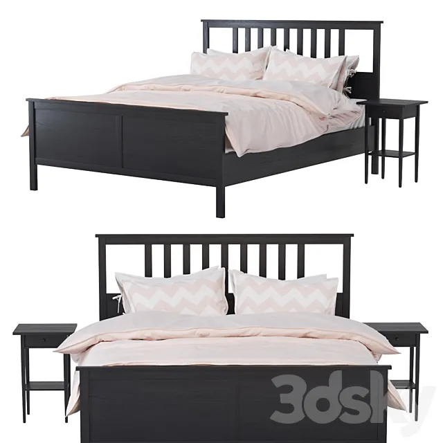IKEA Hemnes Bed 3D Model