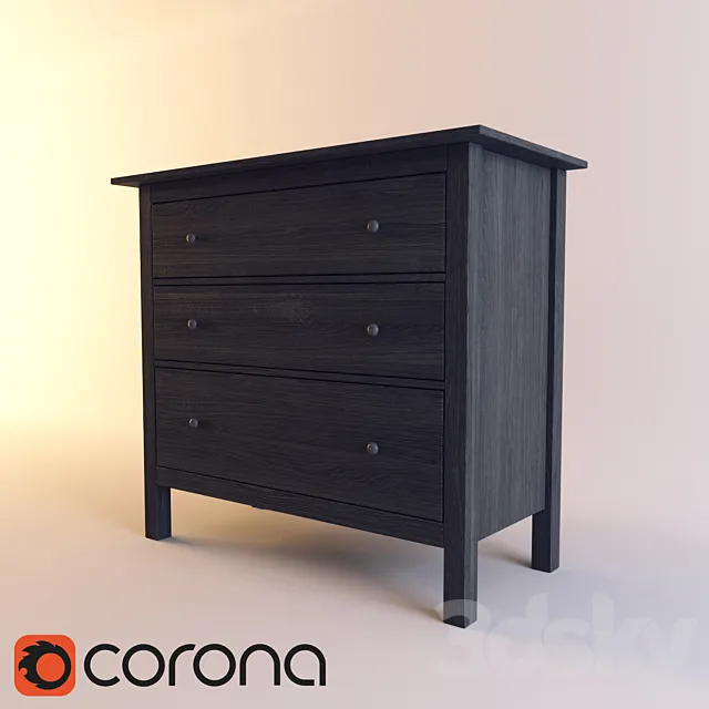 IKEA HEMNES Chest 3DModel