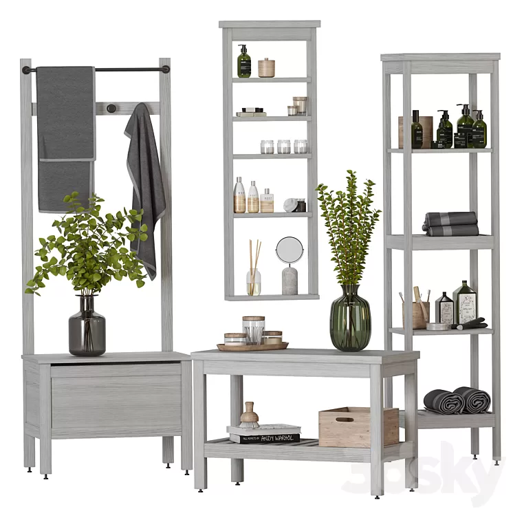 IKEA HEMNES set 3D Model