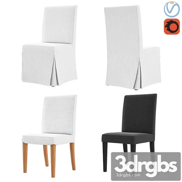 Ikea henriksdal 2 3D Model Free