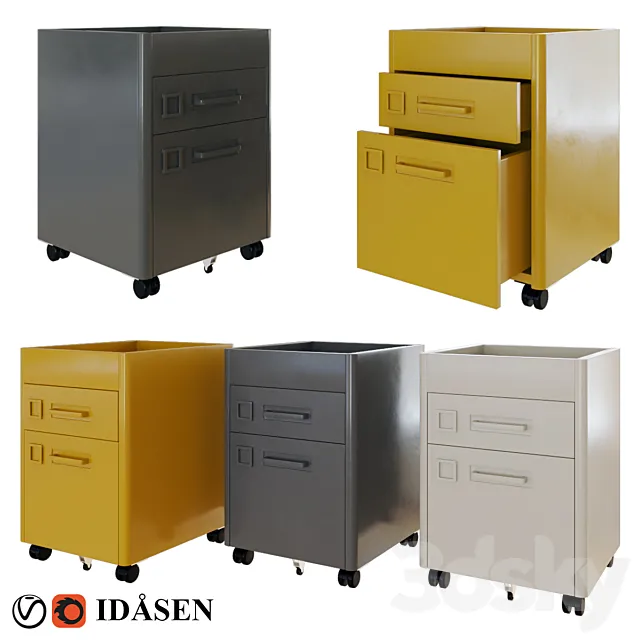 IKEA Idåsen drawer 3D Model