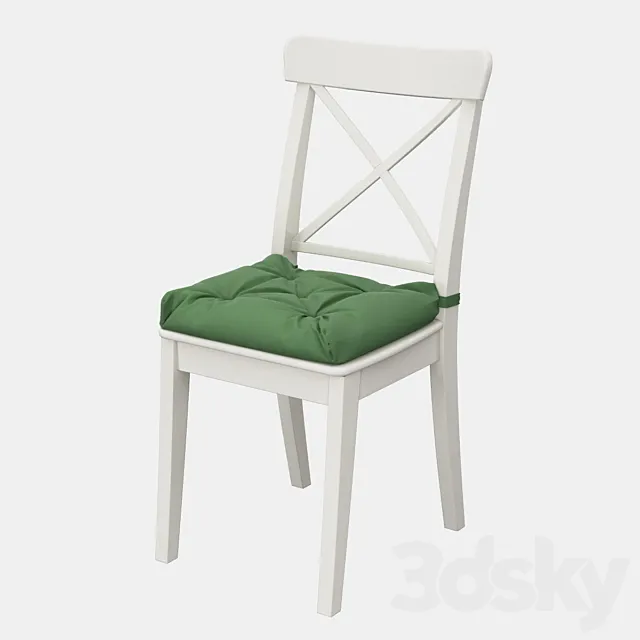 Ikea Ingolf with pillow Malinda 3DModel