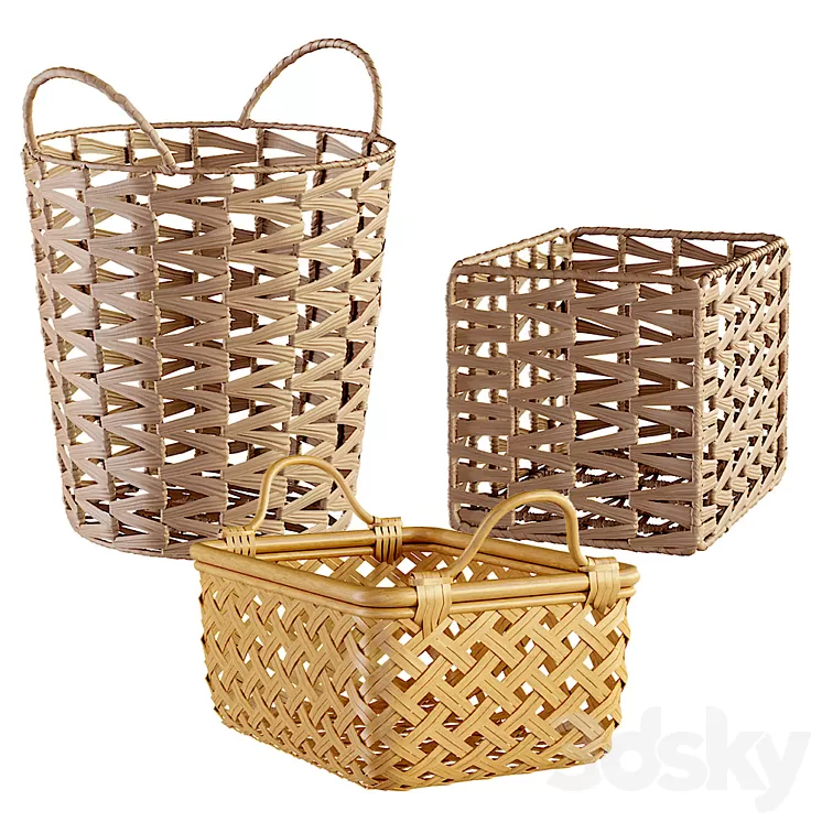Ikea Insvep baskets set