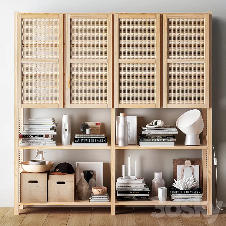 IKEA IVAR STORAGE COMBINATION 3D Model Free