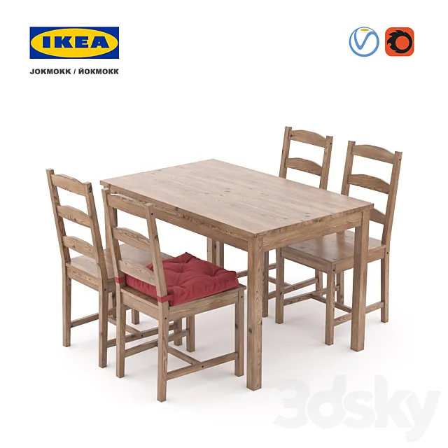 IKEA JOKMOKK _ Jokkmokk 3D Model