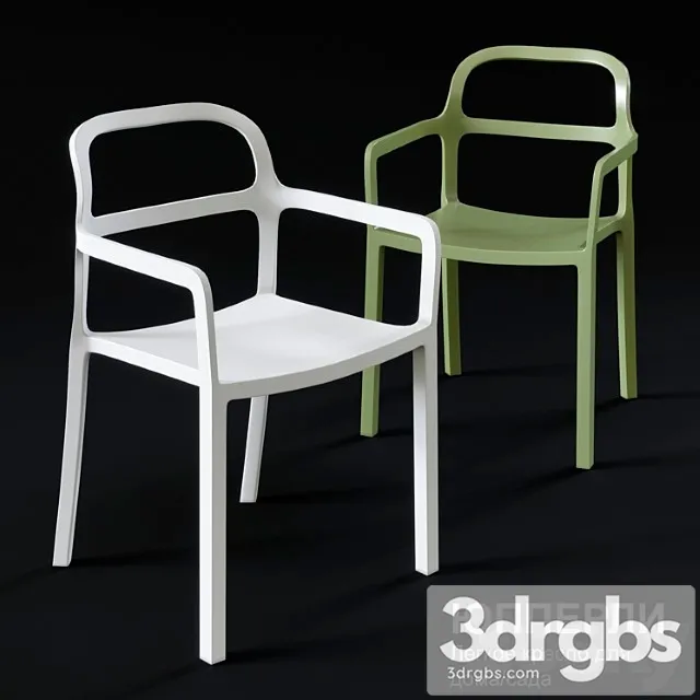 Ikea jupperleg chair 2 3D Model Free