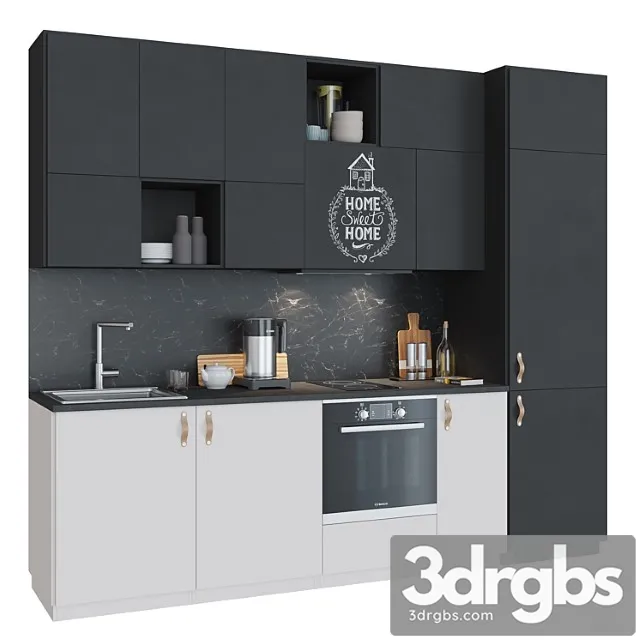 Ikea kitchen 3D Model Free