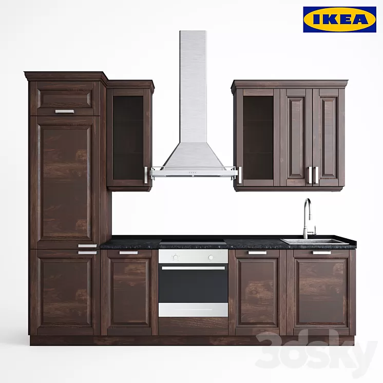 IKEA Kitchen 3D Model