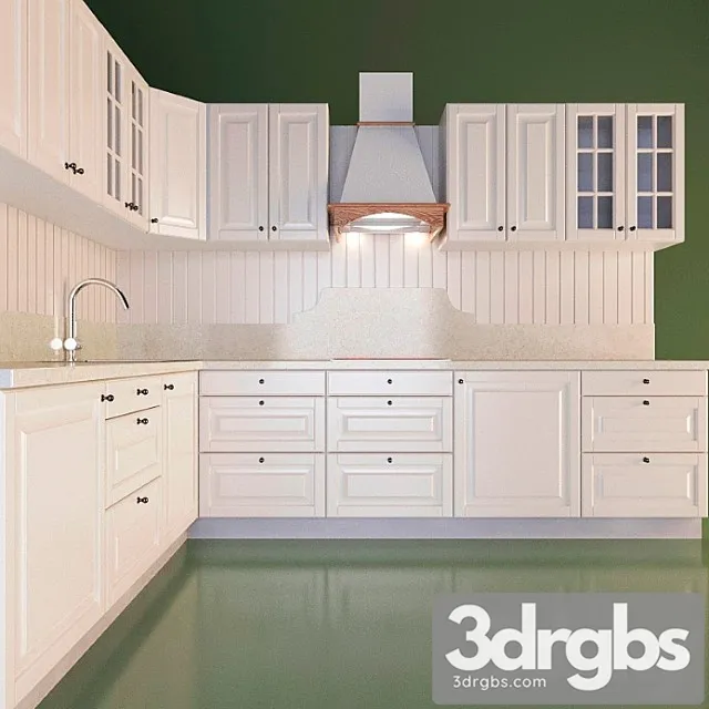 Ikea Kitchen 4 3D Model Free