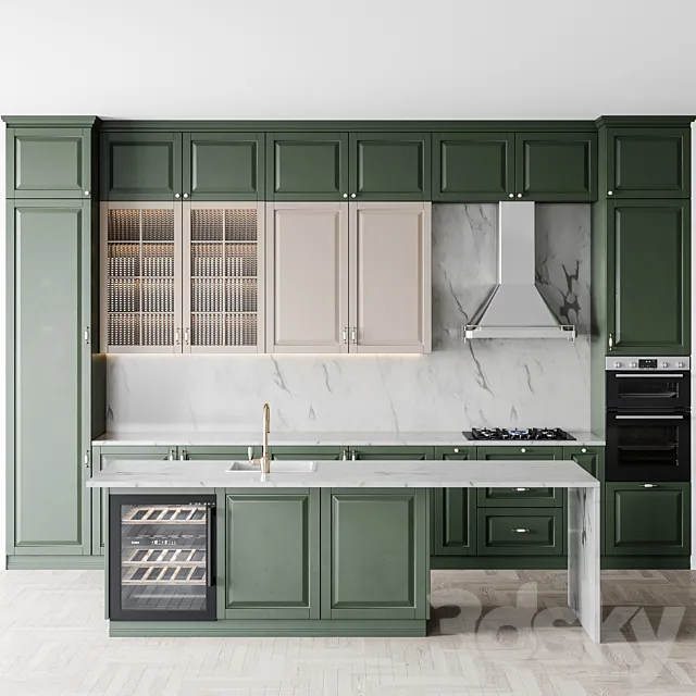 Ikea Kitchen Idea04 3D Model