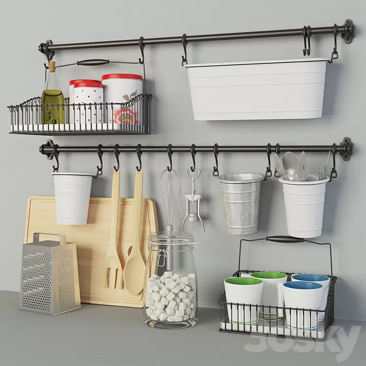 Ikea Kitchen set 3D Model