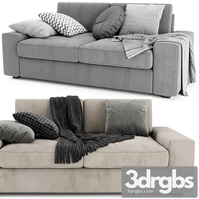 Ikea Kivik Loveseat 3D Model Free