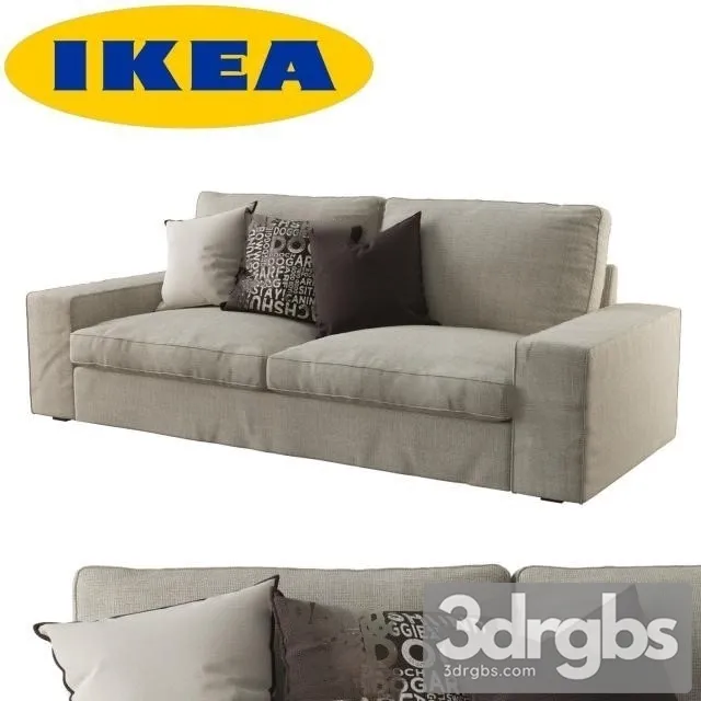Ikea Kivik Sofa 1 3D Model Free