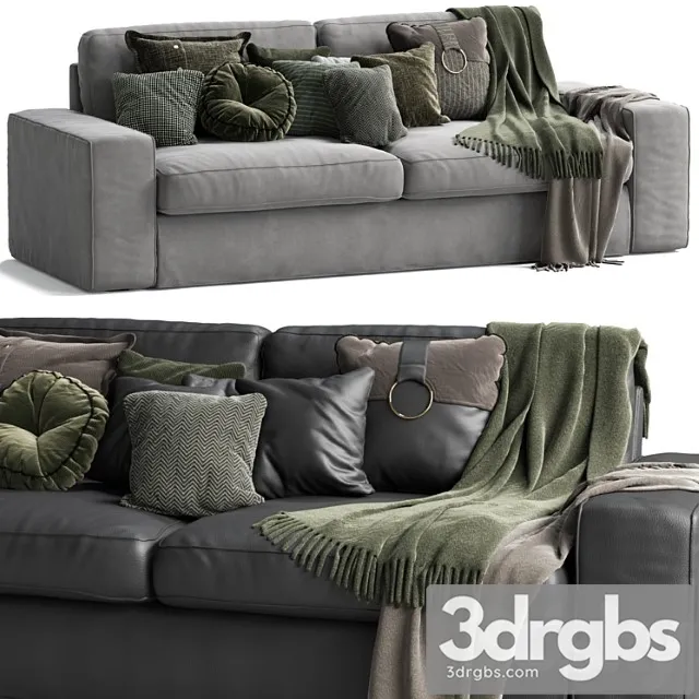 Ikea Kivik Sofa 2 3D Model Free
