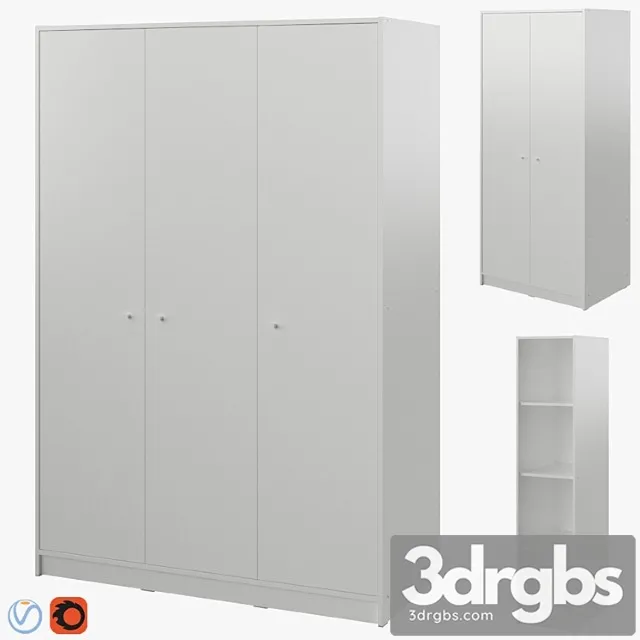 Ikea kleppstad 3D Model Free