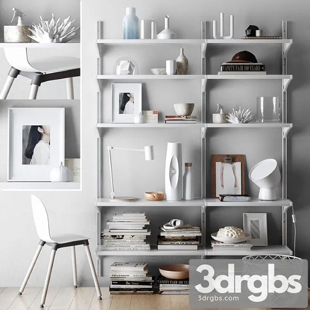 Ikea klicka med algot 3D Model Free