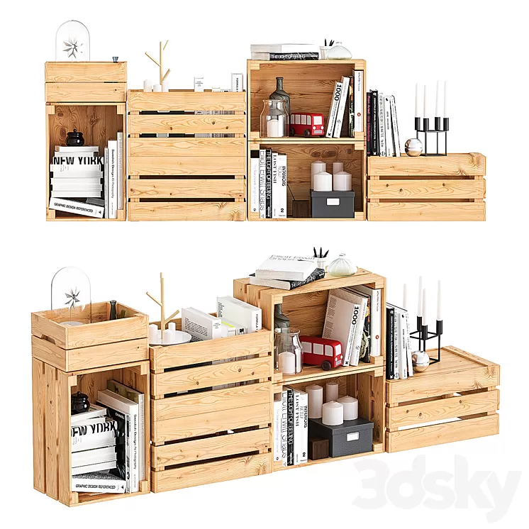 IKEA knagglig decor 3D Model