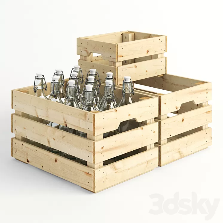 IKEA | KNAGGLIG + KORKEN 3D Model