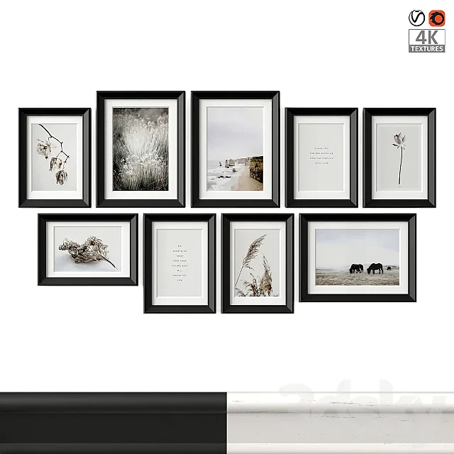 IKEA Knoppang Collage 05 3DModel