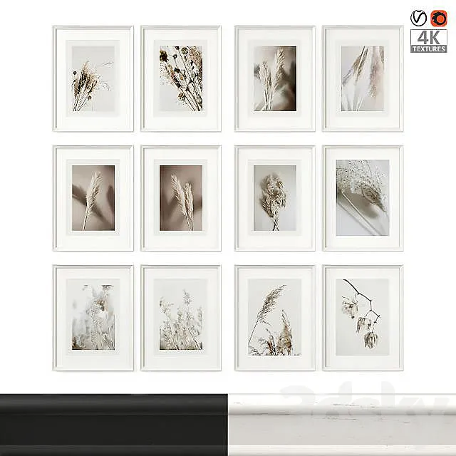 IKEA Knoppang Collage 06 3DModel