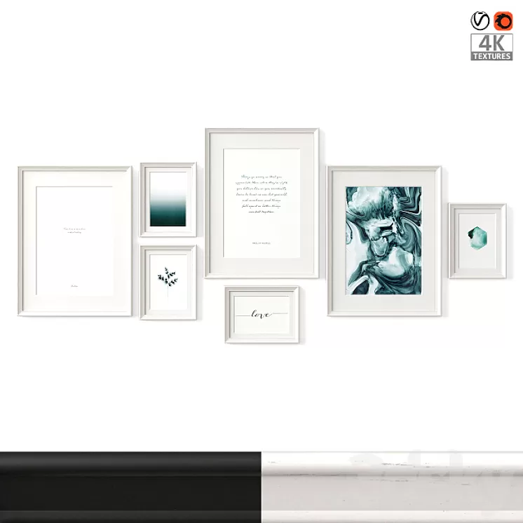 IKEA Knoppang Collage 20 3D Model