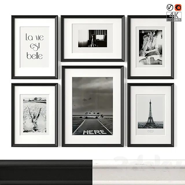 IKEA Knoppang Collage 28 3D Model