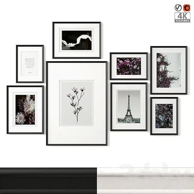 IKEA Knoppang Collage 33 3D Model