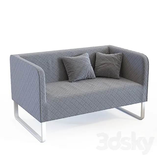 Ikea Knopparp sofa 3D Model