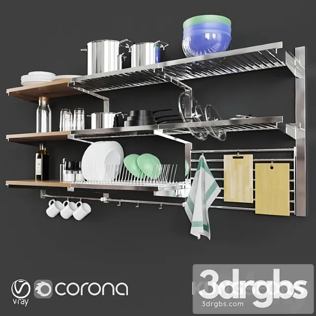 Ikea kungsfors 3D Model Free