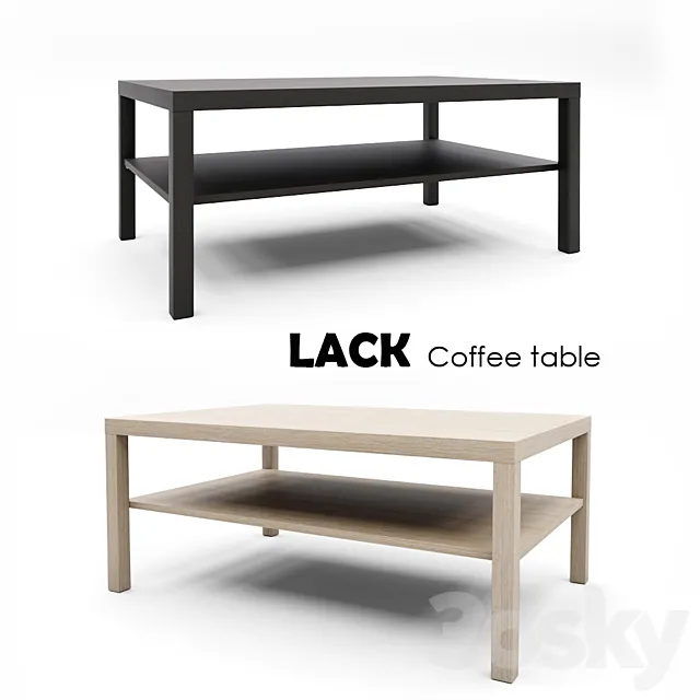 Ikea lack 3D Model