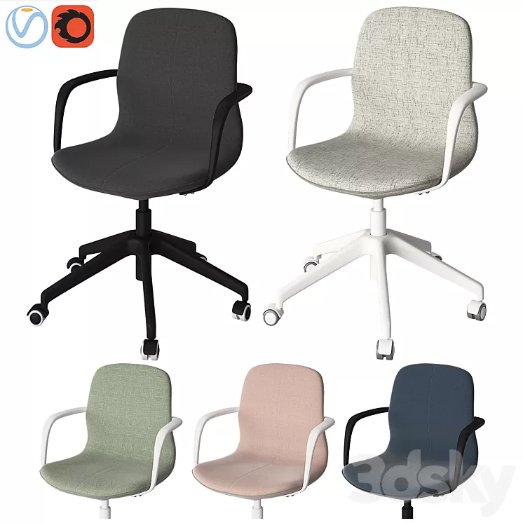 Ikea LÅNGFJÄLL 3D Model