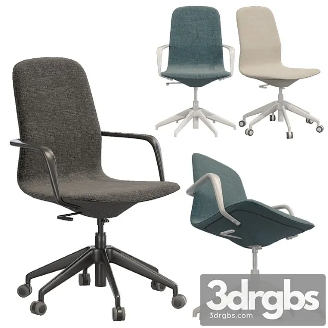 Ikea langfjall office chair 2 3D Model Free