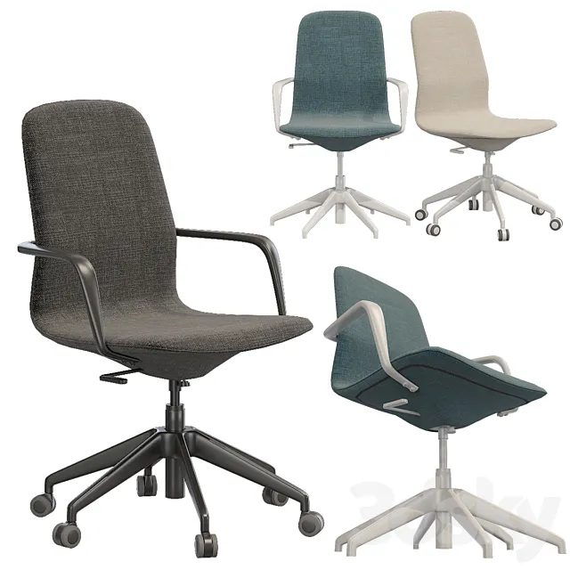 Ikea LANGFJALL office chair 3DModel