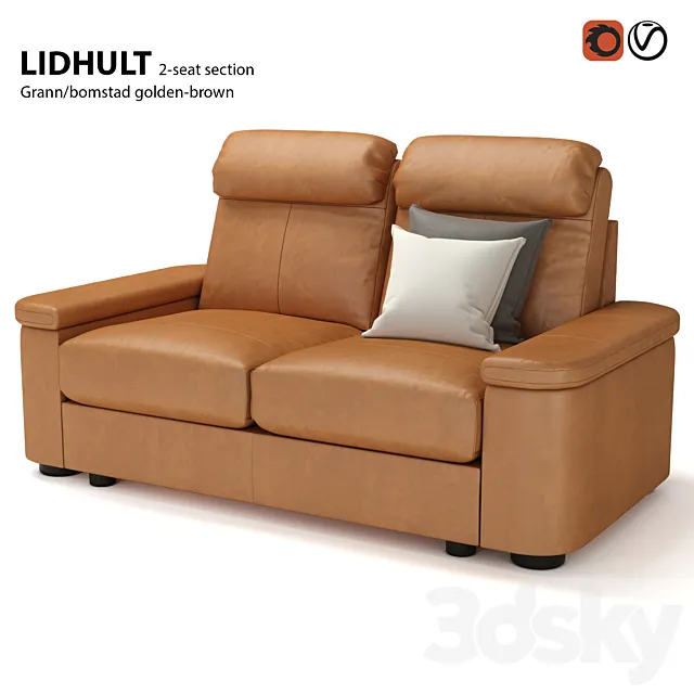 IKEA LIDGULT \ LIDHULT sofa 3D Model