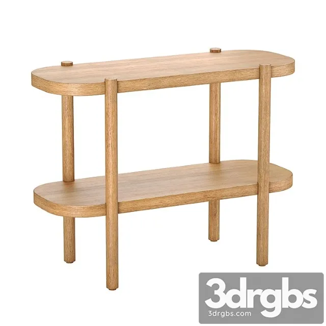 Ikea listerby console table 2 3D Model Free