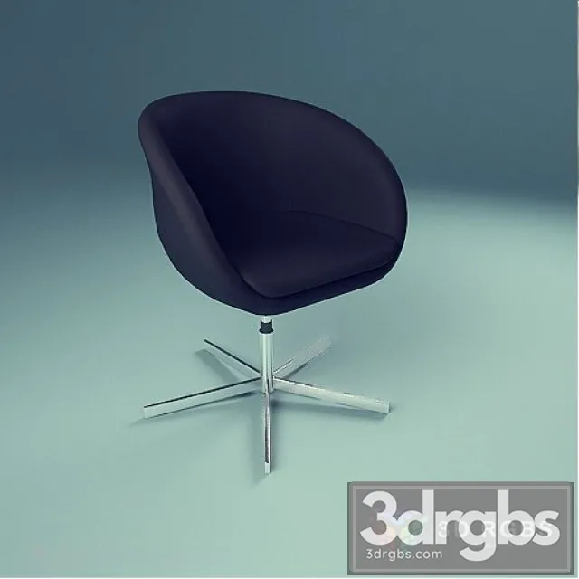 Ikea lreslo Komp Chair 3D Model Free
