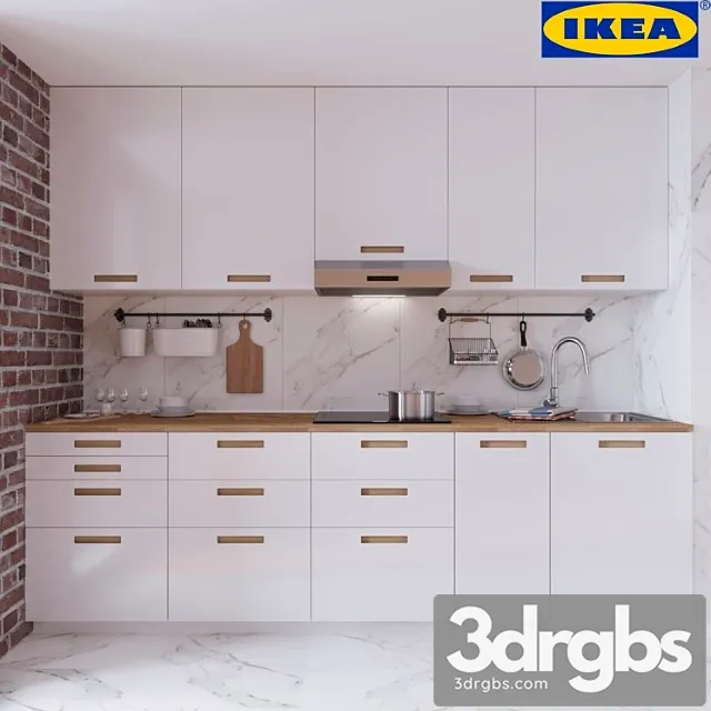 Ikea Marsta 1 Kitchen 3D Model Free