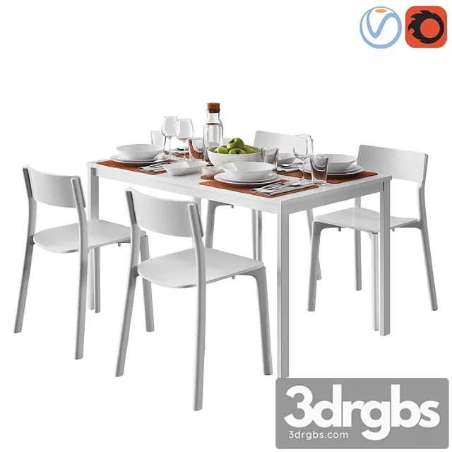 Ikea melltorp and janinge 2 3D Model Free