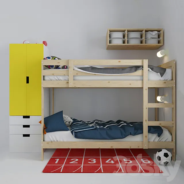 IKEA Midal Bed 3DModel