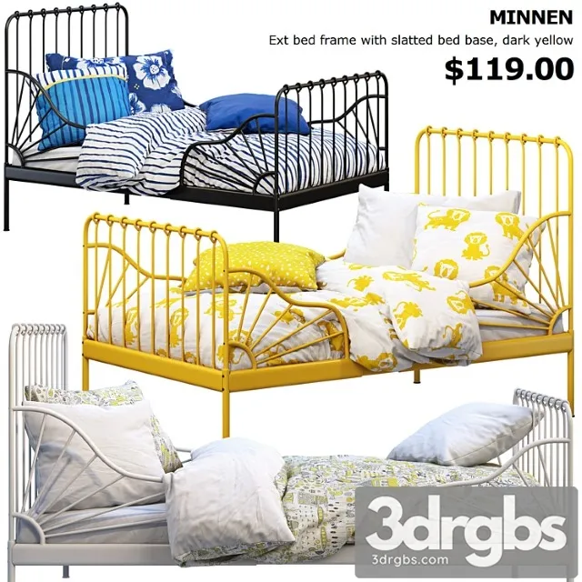 Ikea Minnen 2 3D Model Free