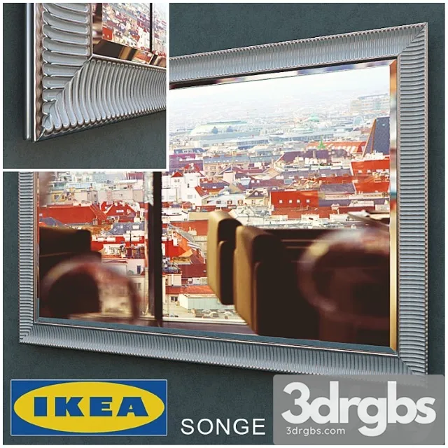 IKEA Mirror 3D Model Free