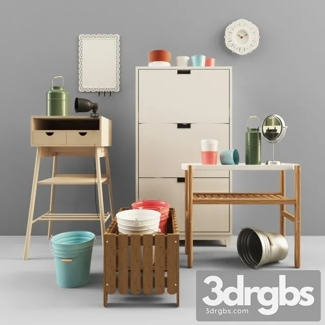 Ikea Nobor 3D Model Free
