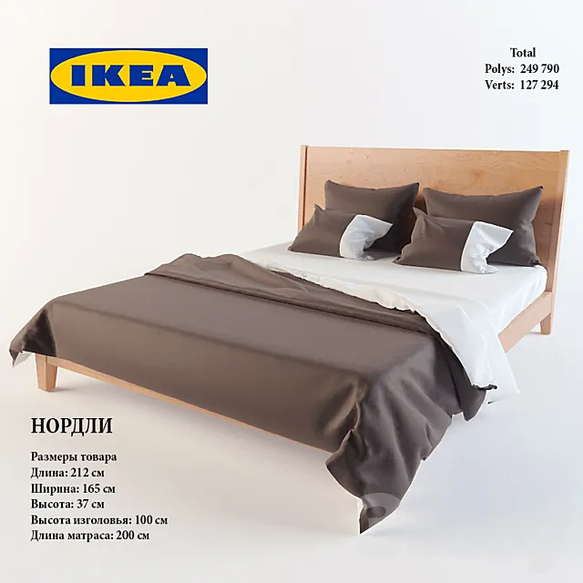 IKEA NORDLI 3DModel