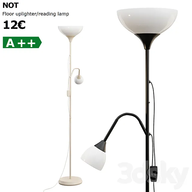 Ikea not floor lamp 3D Model