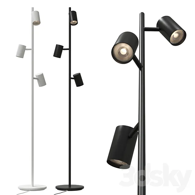 Ikea Nymane floor lamp 3D Model